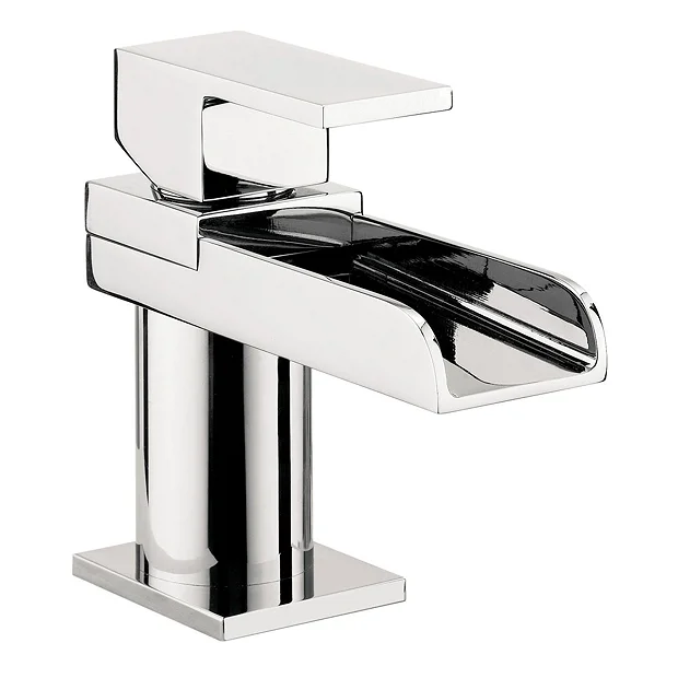 Crosswater - Water Square Mini Monobloc Basin Mixer Tap 3 Crosswater - Water Square Mini Monobloc Basin Mixer Tap
